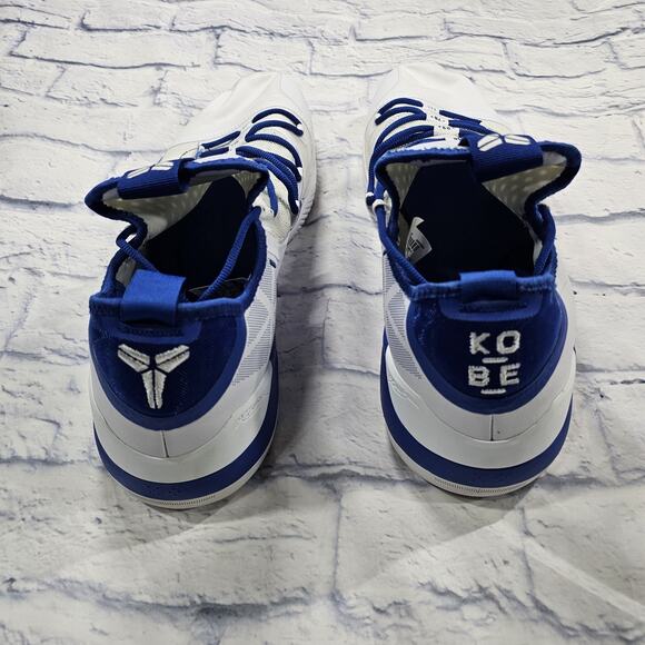 Nike MENS SIZE 18 Kobe A.D. TB White Blue Basketball Athletic Shoes Sneakers
